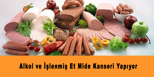 Alkol ve İşlenmiş Etin Mide Kanseri İle İlgisi