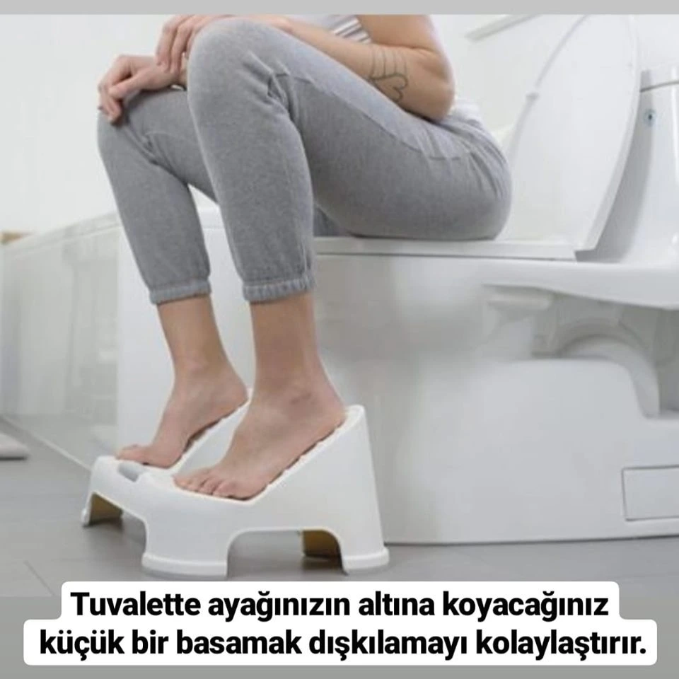 Tuvalet alışkanlığı önemlidir